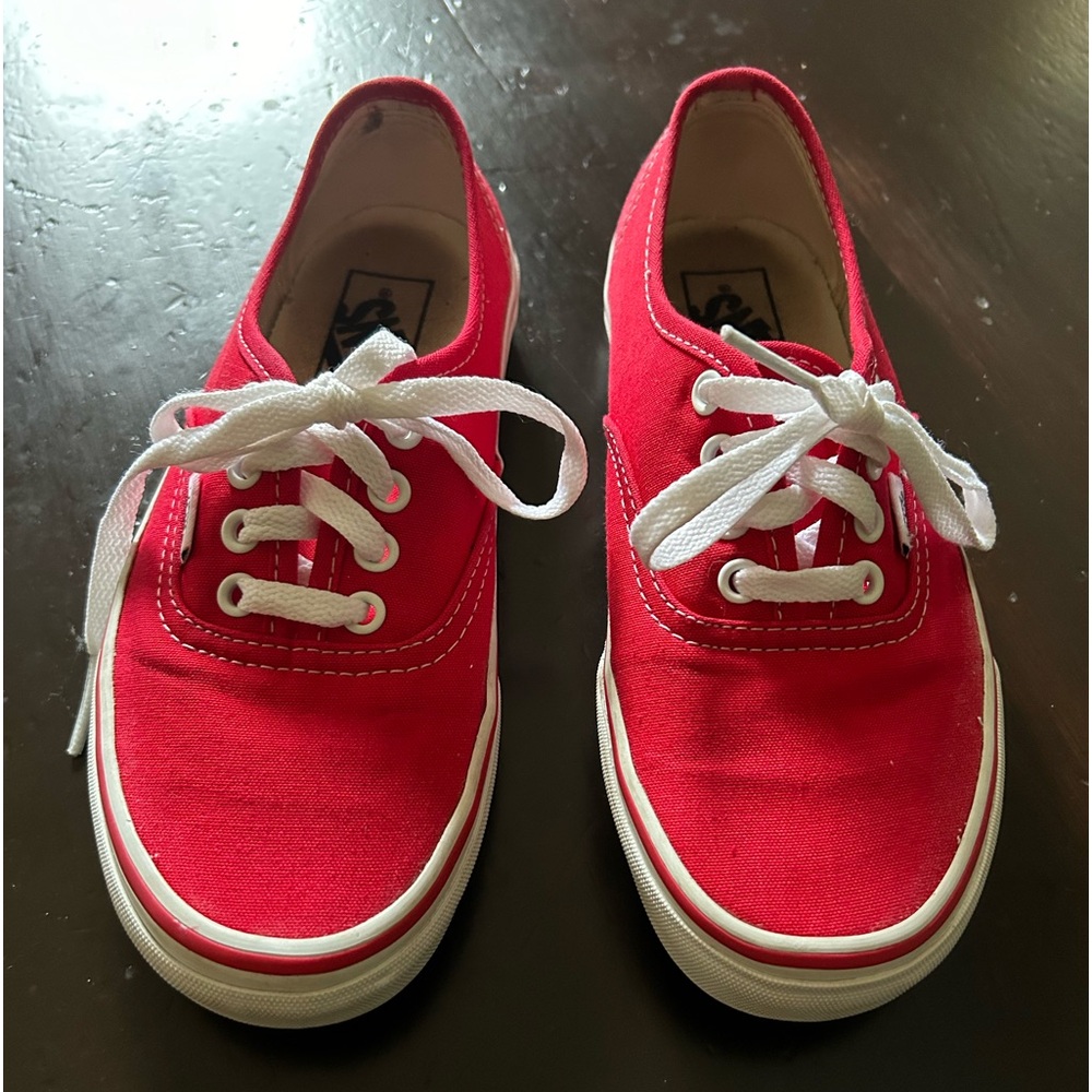 Authentic Vans Red - image 1